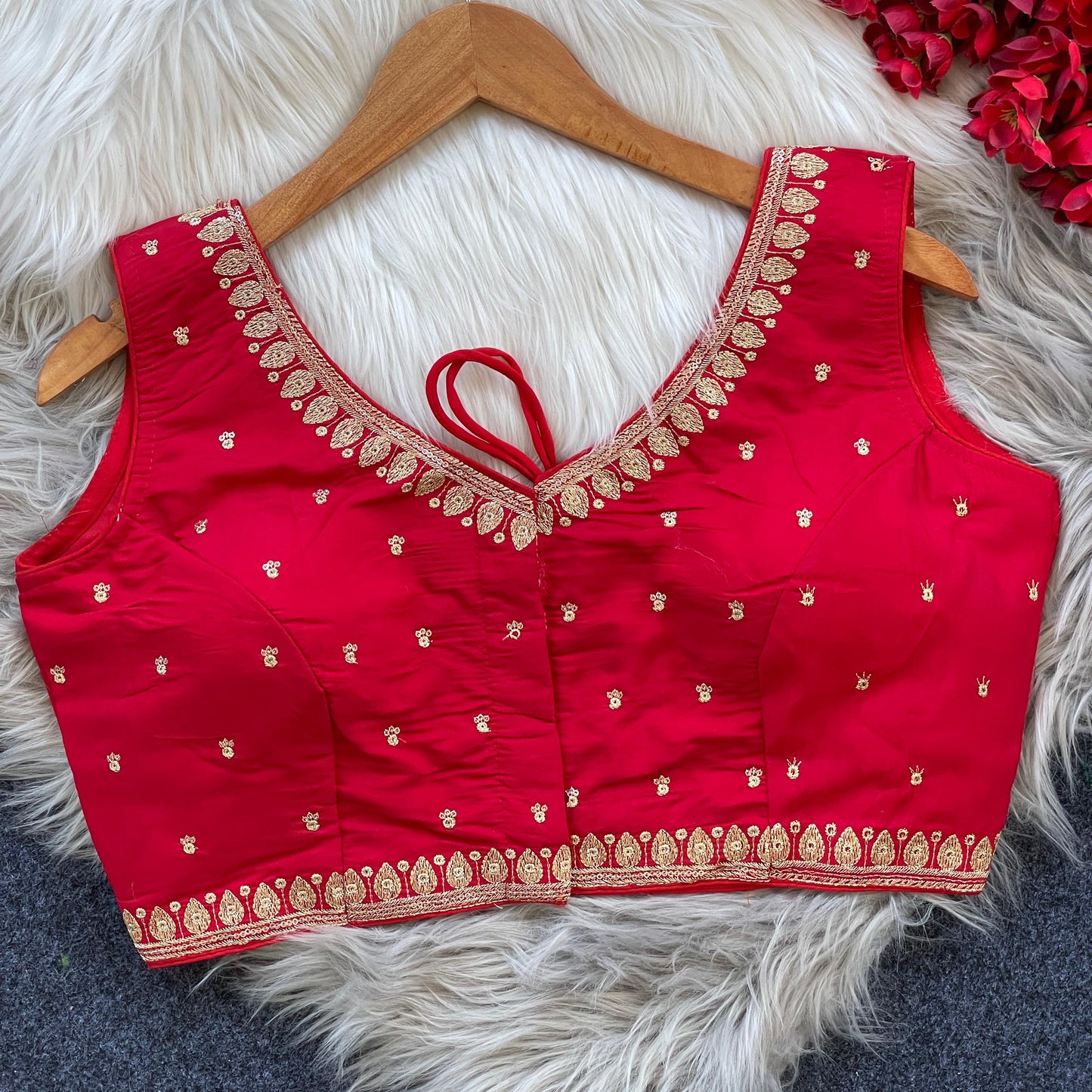 Heavy Embroidery and Sequence Work Blouse