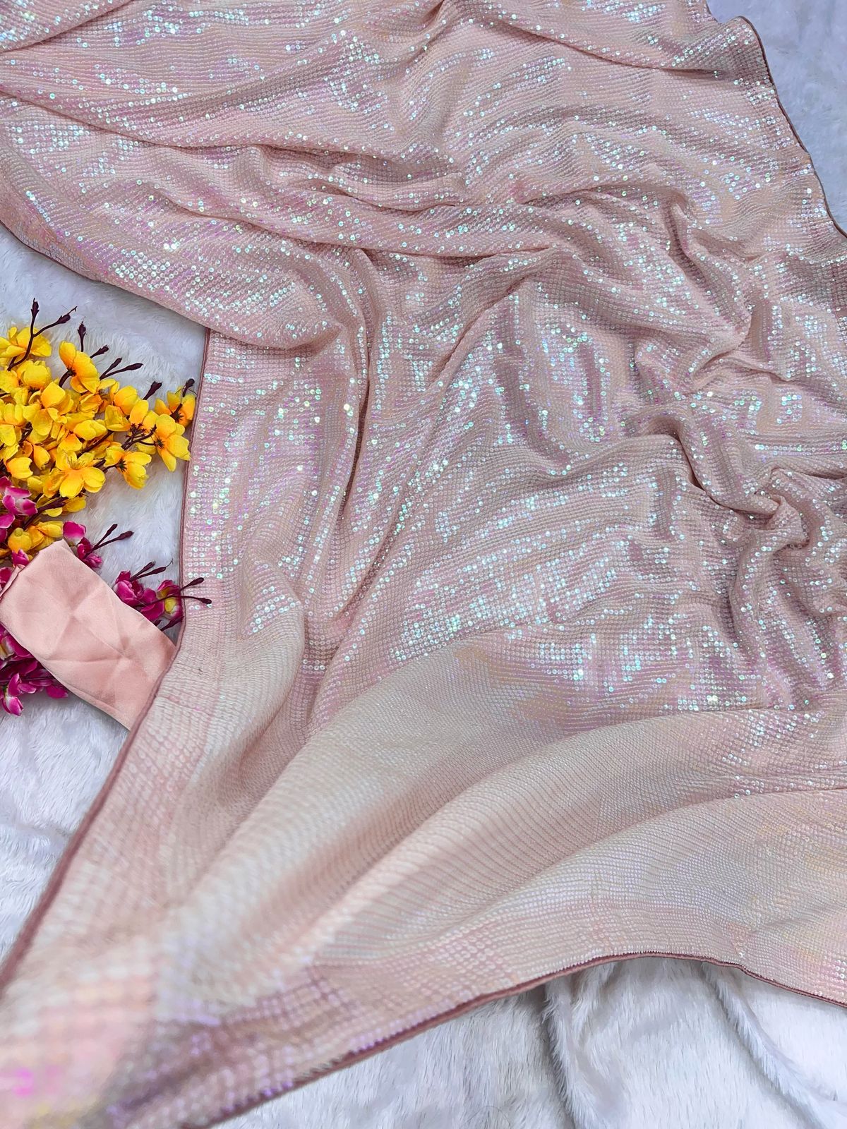 Bollywood Celebrity Sequence Saree