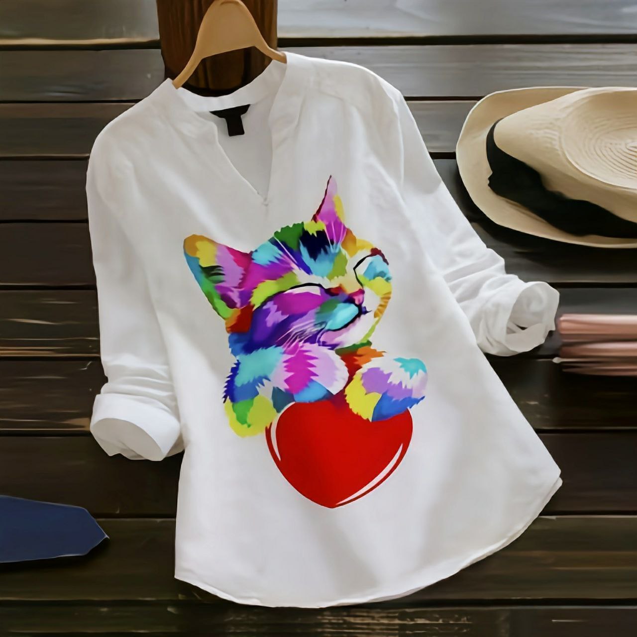 New Fancy Digital Print Top 