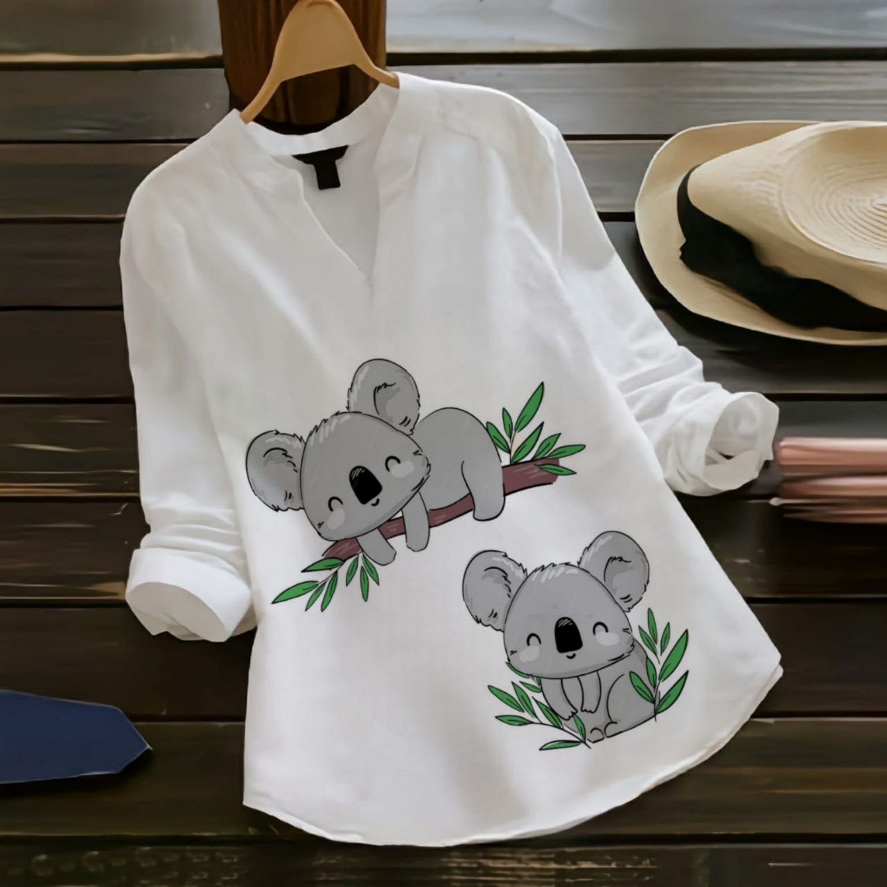 New Fancy Digital Print Top