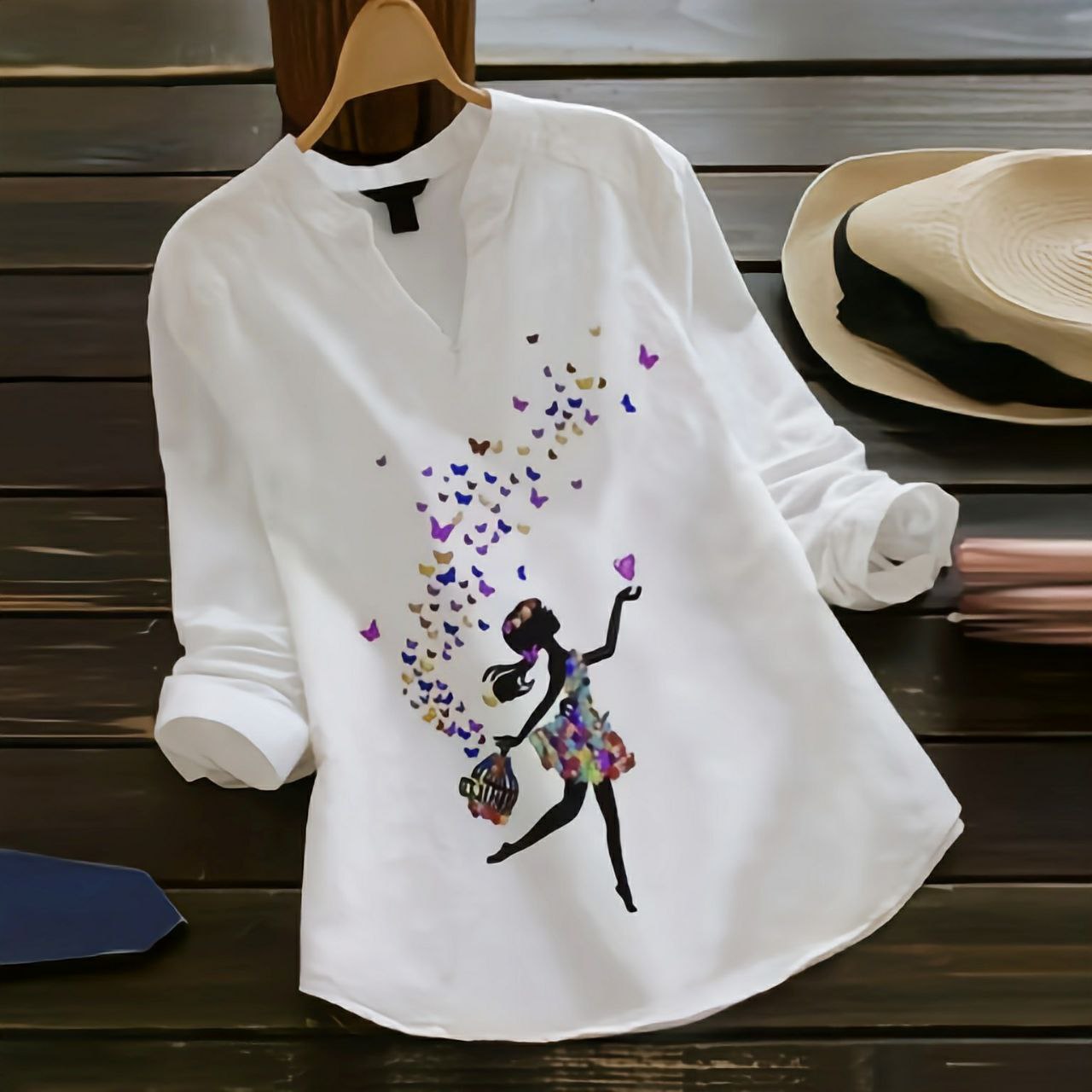 New Fancy Digital Print Top 2025