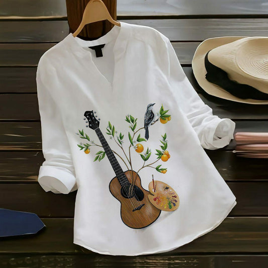 New Fancy Digital Print Top 2025